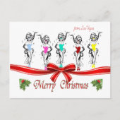 Pas je eigen kerstBriefkaart in Las Vegas aan Briefkaart (Voorkant)