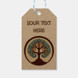 Pas je eigen levensboom aan cadeaulabel