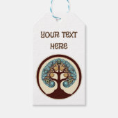 Pas je eigen levensboom aan cadeaulabel (Voorkant)