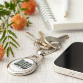 Pas je eigen maatwerk aan sleutelhanger (Zijkant)