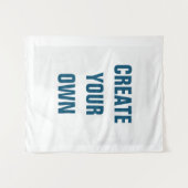 Pas je eigen poster aan wandkleed (Voorkant (horizontaal))