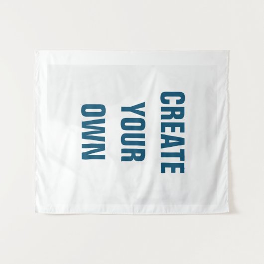 Pas je eigen poster aan wandkleed (Voorkant (horizontaal))