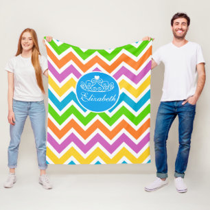 Pas je eigen prinses Tiara aan Fleece Deken