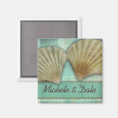 Pas je eigen schelpontwerp aan magneet (Voorkant / Achterkant)