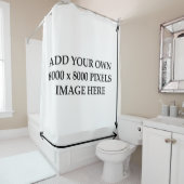 Pas je eigen unieke douchetriem aan douchegordijn (In situ)