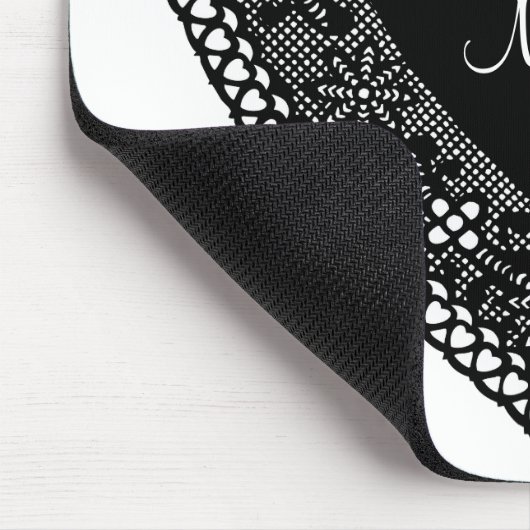 Pas je  gezichtshart aan muismat (Hoek)