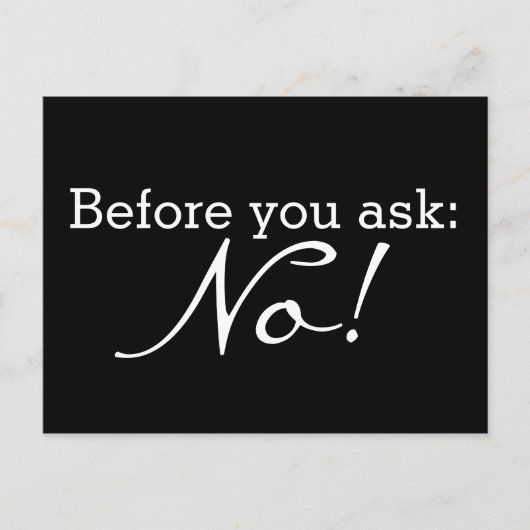 Pas je grappige gezegde of wijsheid aan briefkaart (Voorkant)