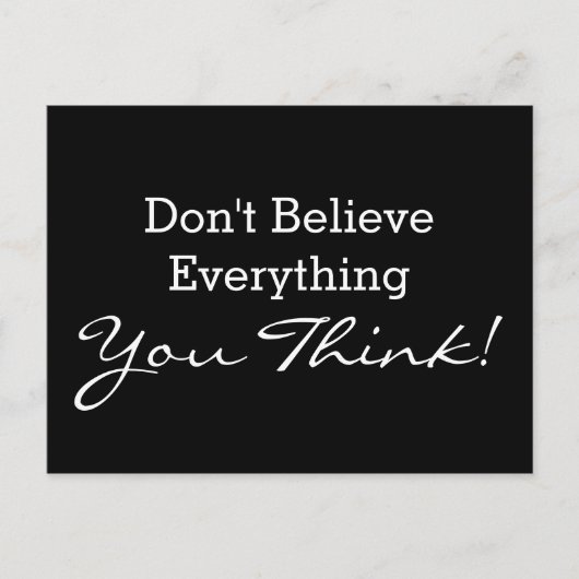 Pas je grappige gezegde of wijsheid aan briefkaart (Voorkant)