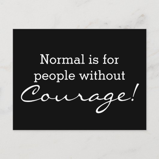 Pas je grappige gezegde of wijsheid aan briefkaart (Voorkant)