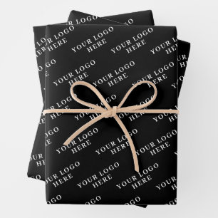 PAS JE LOGO AAN STIJLVOOL MODERN ELEGANT KLASSIEK INPAKPAPIER VEL
