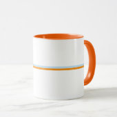 Pas je logo koffiemok aan mok (Voorkant rechts)