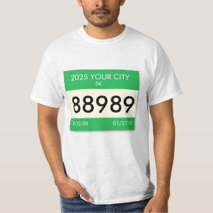 Pas je racebib aan op een shirt! t-shirt