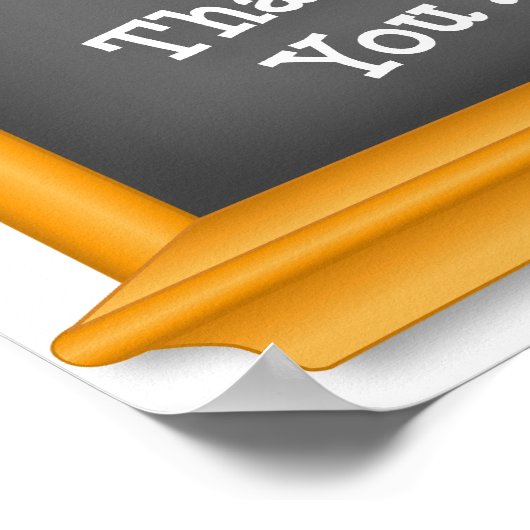 Pas je schoolleraar-dag aan, dank je! poster (Hoek)