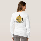 Pas je tekst aan, fleur de lis t-shirt (Achterkant volledig)
