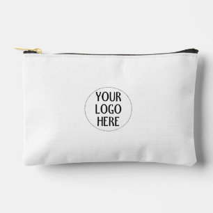 Pas Je Witte bedrijfslogo ritssluiting aan  Etui