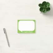 Pas kalkgroen en witte Talk Bubble aan Post-it® Notes (Kantoor)
