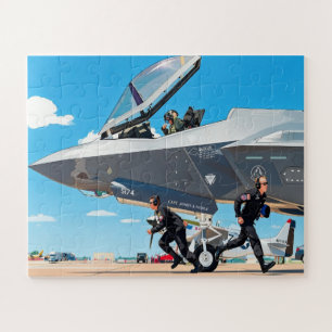 Pas Kids Pre-Vlucht F-35 Lightning II Naam aan Legpuzzel