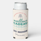 Pas le meilleur cadeau du monde seltzer blikjeskoeler (Seltzer Voorkant)