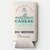 Pas le meilleur cadeau du monde seltzer blikjeskoeler (Achterkant)