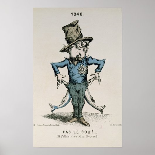 Pas le sou! Si j'allais chez Miss Howard' Poster (Voorkant)