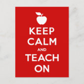 Pas Levensonderhoud kalm en leer op Briefkaart aan (Voorkant)