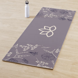 Pas Logo Moderne Lotus aan Yogamat
