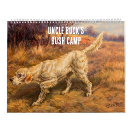 Pas ManCave Hunting Natuur Wilderness Sports aan Kalender