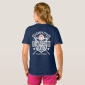 Pas me aan kan niet zijn Baseball Seizoennummer Po T-shirt (Achterkant volledig)