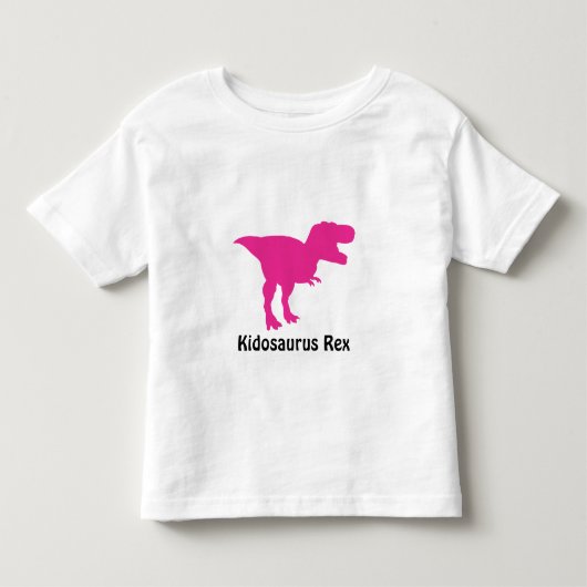 Pas me aan! Kind-osauraus Rex Kinder Shirts (Voorkant)