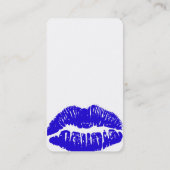 Pas me aan! Visitekaartje Blauwe Lips (Achterkant)