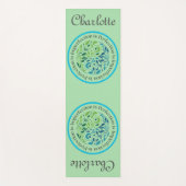 (Pas me aan) Yin Yang Workout, Pilates en Yogamat (Voorkant)