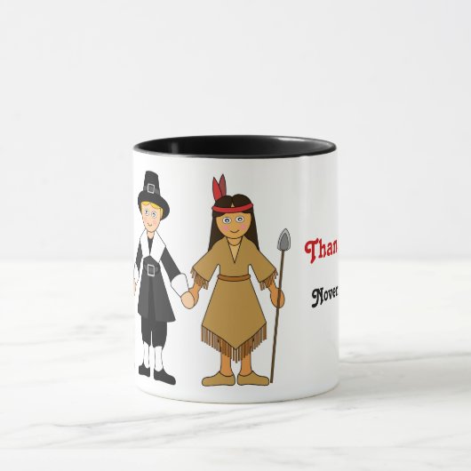 Pas mij aan - Thanksgiving kinderen Mok (Midden)