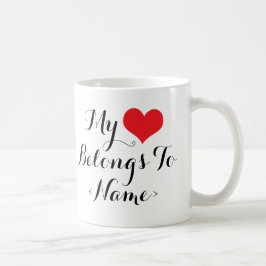 Pas Mijn Hart Behoort Aan <Name>aan Koffiemok
