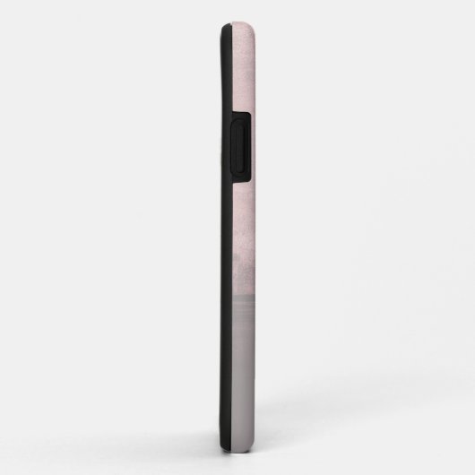 Pas moderne kunststijl lichtroze grijs aan Case-Mate iPhone case (Achterkant/rechts)