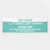 Pas nu het huren afdelingen voor huur aan groot spandoek (Horizontaal)