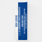 Pas nu het huren afdelingen voor huur aan groot spandoek (Verticaal)