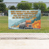 Pas nu in: gecertificeerde Hazmat CDL-chauffeurs Spandoek (Insitu)
