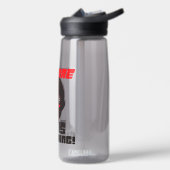 Pas op, AI kijkt mee! Waterfles (Links)