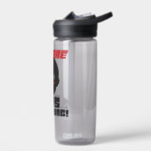 Pas op AI kijkt! Waterfles (Links)