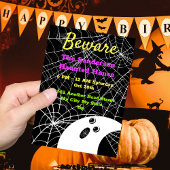 Pas op Black Spider Weds Ghost Halloween Party