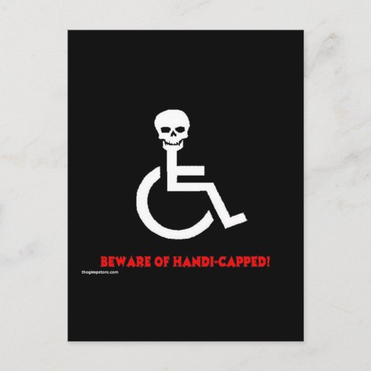 Pas op briefkaart (Voorkant)