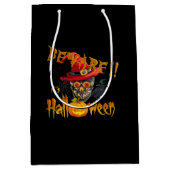 Pas op dat het Halloween is Medium Cadeauzakje (Voorkant)