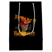 Pas op dat het Halloween is Medium Cadeauzakje (Achterkant)