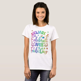 Pas op dat ik de vrouwen op de Dag van de Koepel v T-shirt