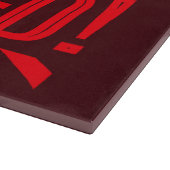 Pas op dat ik net gekookt heb snijplank (Hoek)