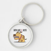 Pas op dat ik Sleutelhanger bite (Voorkant)