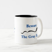 'Pas op de grijze Mare' Mok van Anna Blake (Voorkant rechts)