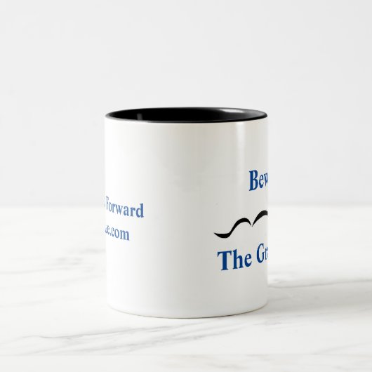 'Pas op de grijze Mare' Mok van Anna Blake (Center)