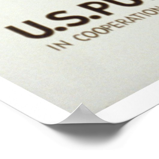 Pas op de Kanker Quack 1938 WPA Poster (Hoek)