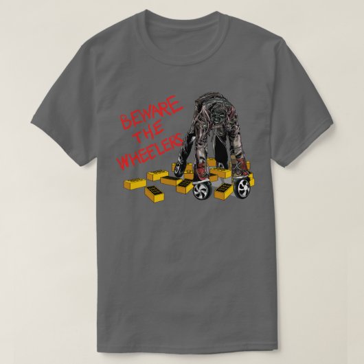 Pas op de Wheelers Terug naar Oz T-shirt (Design voorkant)